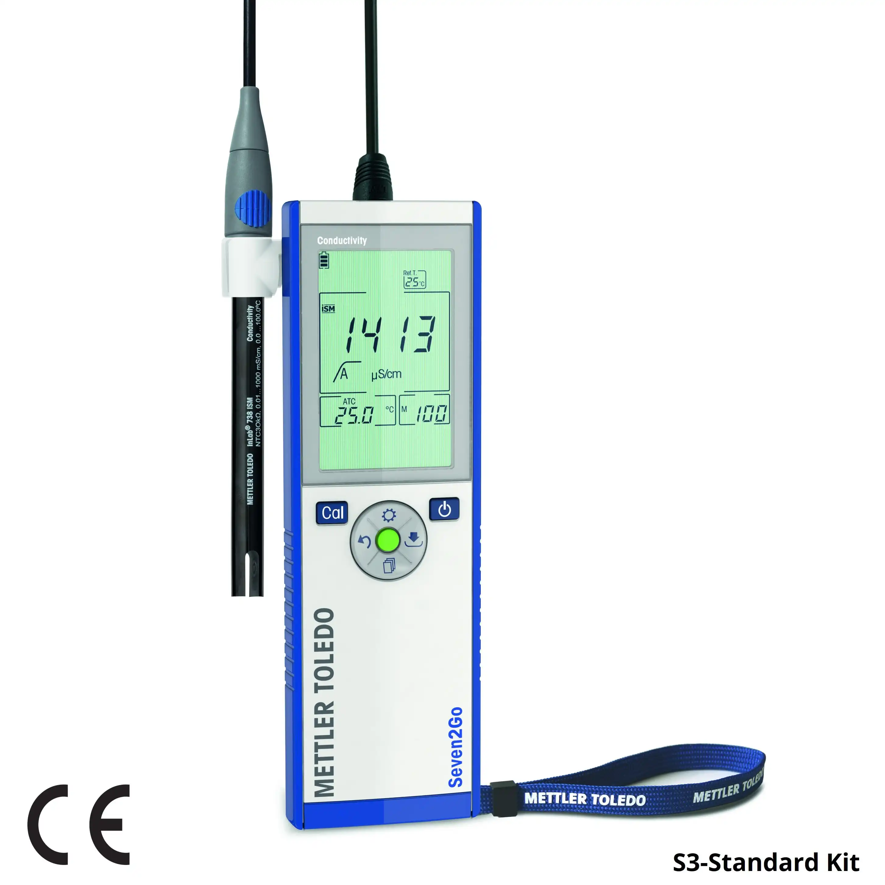 Portable Conductivity Meter, Seven2GO S3 / S7 / 휴대용전도도미터