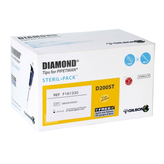 PIPETMAN DIAMOND TIPS-STERILPACK, 멸균피펫팁
