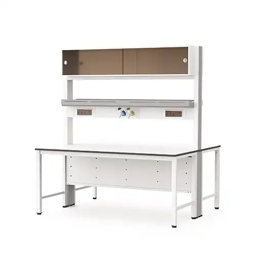 LT-M-W2, LT-S-W2, LT-S-W2-L, LT-C-W2, LT-C-W2-L, Multi-functional Steel Laboratory Table, Center type / 다목적 철재 실험대, 중앙형