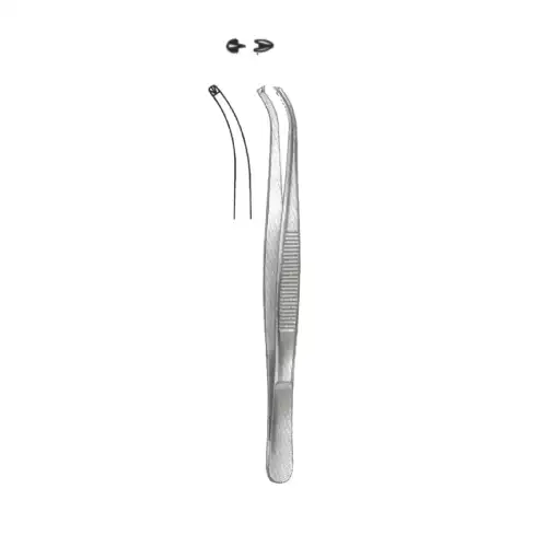 Tissue Forceps, 15cm, Curved/ 티슈포셉 커브, 15cm