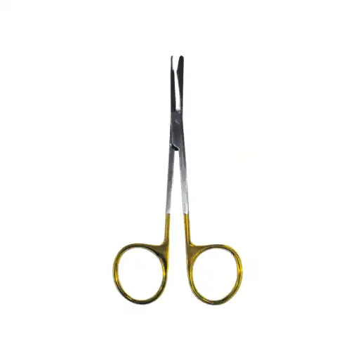 TC KNAPP Scissor Curved, 골드 메젠바움 가위 곡 11.5cm