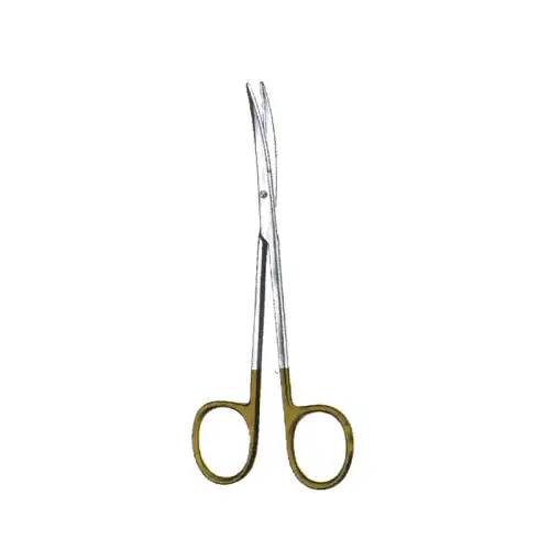 TC Metzenbaum Scissor BluntCurved, 골드 메젠바움 가위 Blunt 곡 14cm