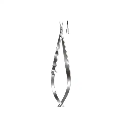 Micro Spring Scissor, 마이크로 스프링가위 14cm-10mm Straight 직