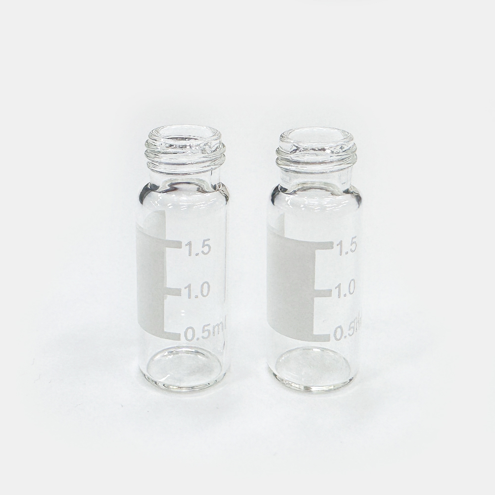 [당일출고] 2mL Short Thread Vial(Clear, Amber)  & Red PTFE/White Silicone Septa