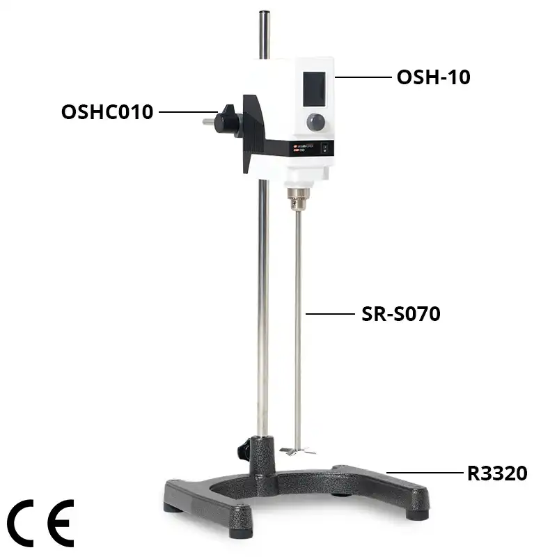 Touch Color LCD Overhead Stirrer only, LKlab®/ 고성능 오버헤드 스터러, Speed & Torque Display